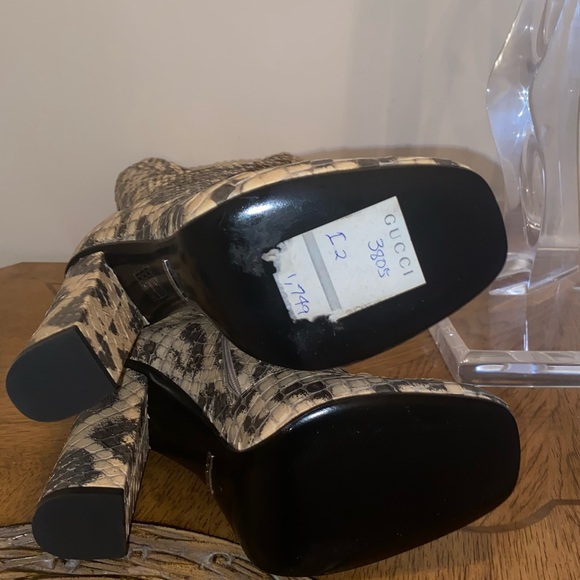 Gucci Anaconda Boots - Picture 7 of 8